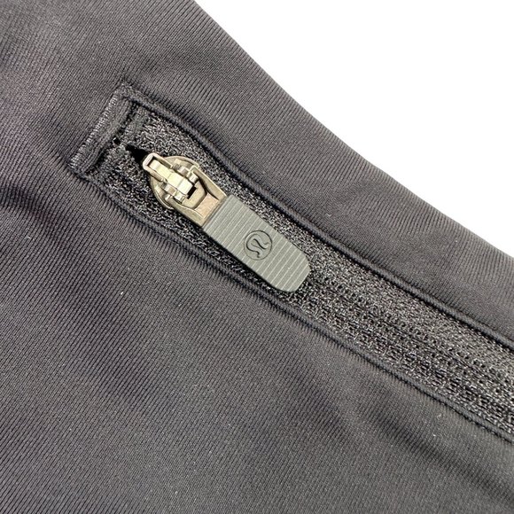 Lululemon Run Speed Up Shorts Womens 4 Heather Gray Black Liner Drawcord Workout - Picture 11 of 11